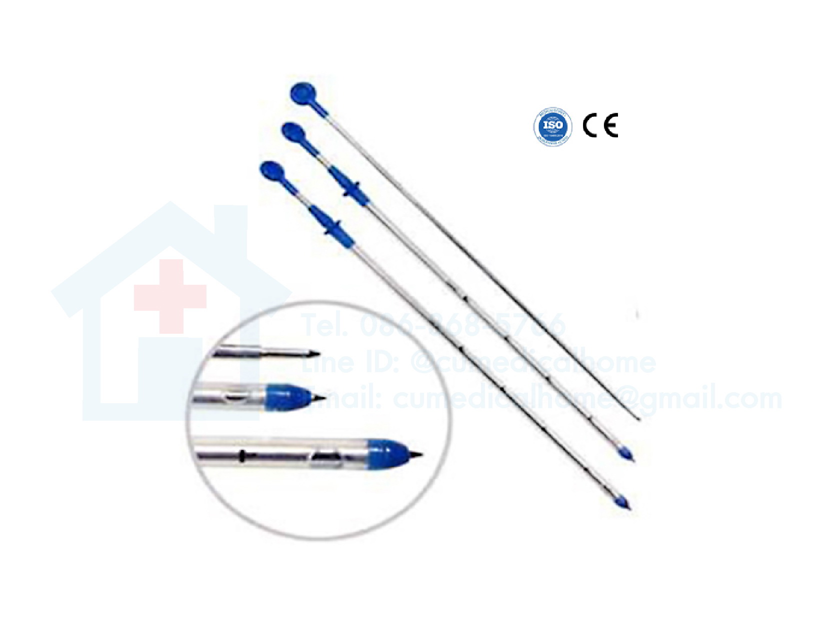 Trocar Catheter / Chest Drainage โธคาร์ แคทธีเตอร์