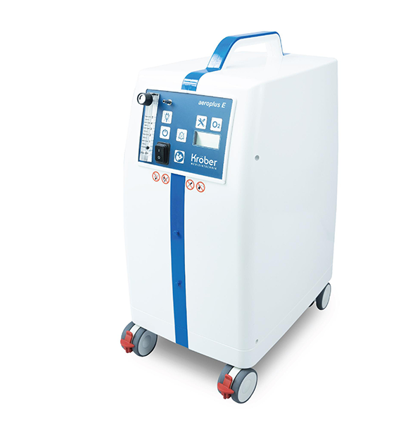 เครื่องผลิตออกซิเจน 5 ลิตร Krober Aeroplus E นำเข้าจากเยอรมัน (ระดับเสียง ≤ 40 dB) รับประกัน 3 ปี