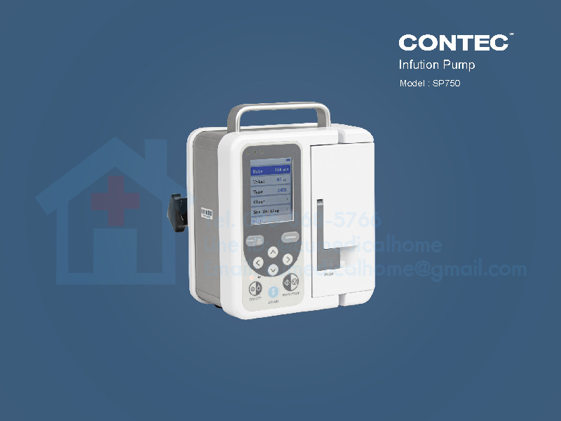 เครื่อง Infusion Pump ยี่ห้อ Contec รุ่น SP750 รับประกัน 1 ปี