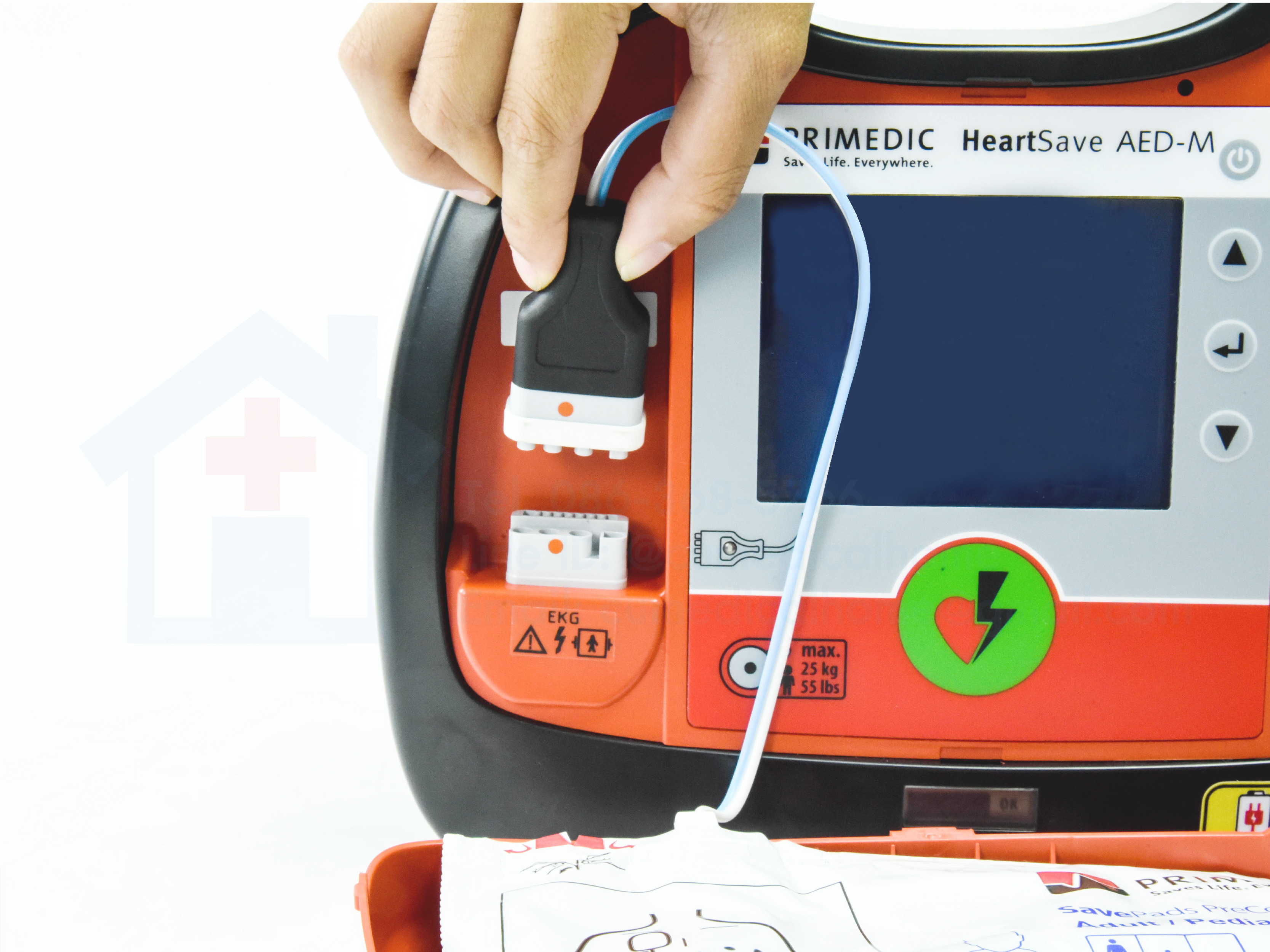 เครื่องกระตุกหัวใจไฟฟ้า ชนิดอัตโนมัติ (Automated External Defibrillator, AED)