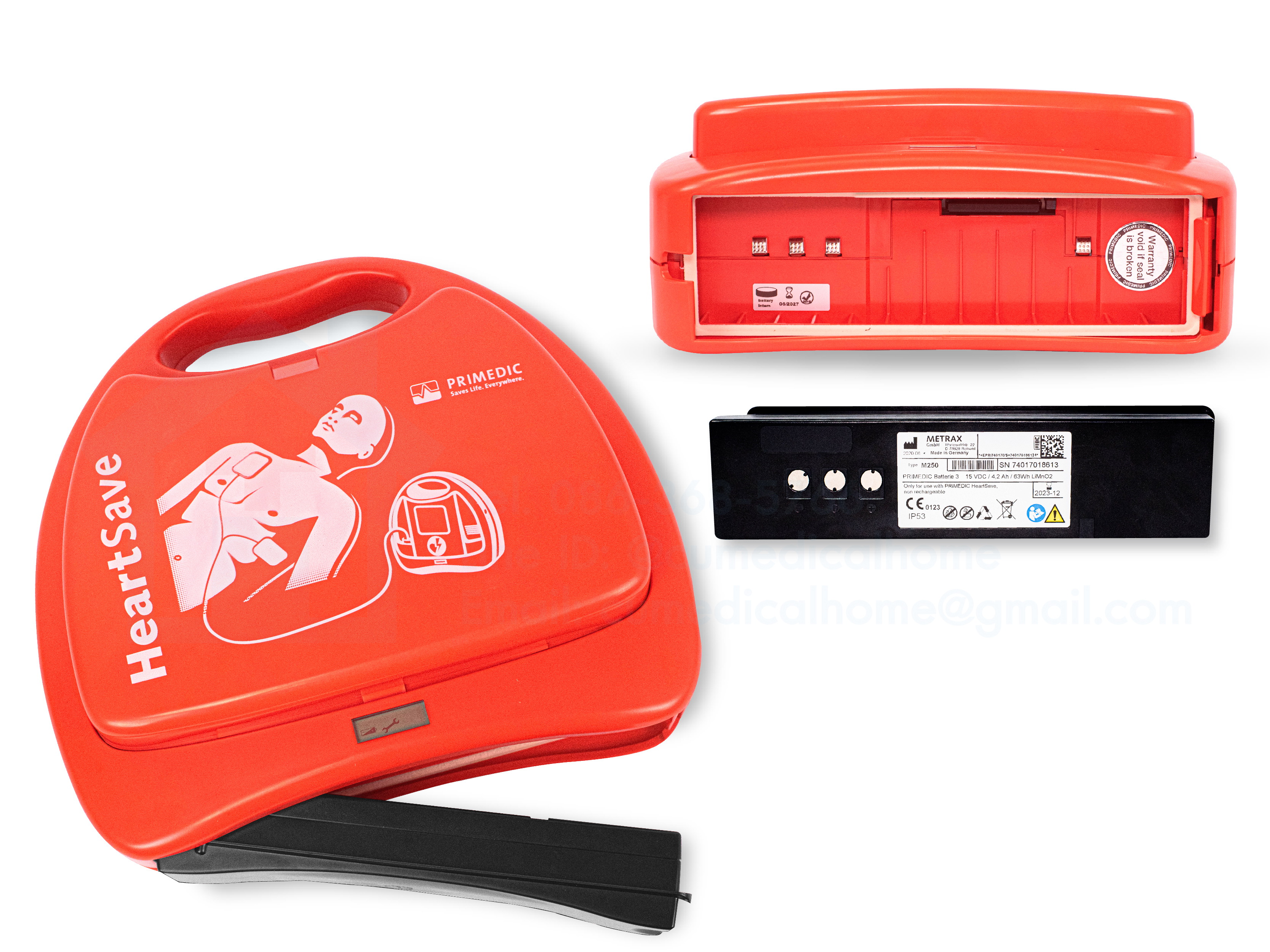 เครื่องกระตุกหัวใจไฟฟ้า ชนิดอัตโนมัติ (Automated External Defibrillator, AED)