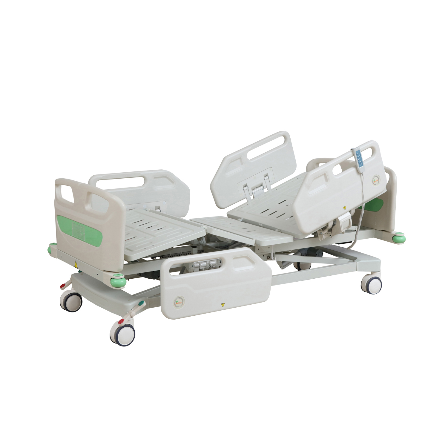 เตียงผู้ป่วยไฟฟ้า 4 ฟังก์ชั่น รุ่นปีกมังกร (Electric Hospital Bed)