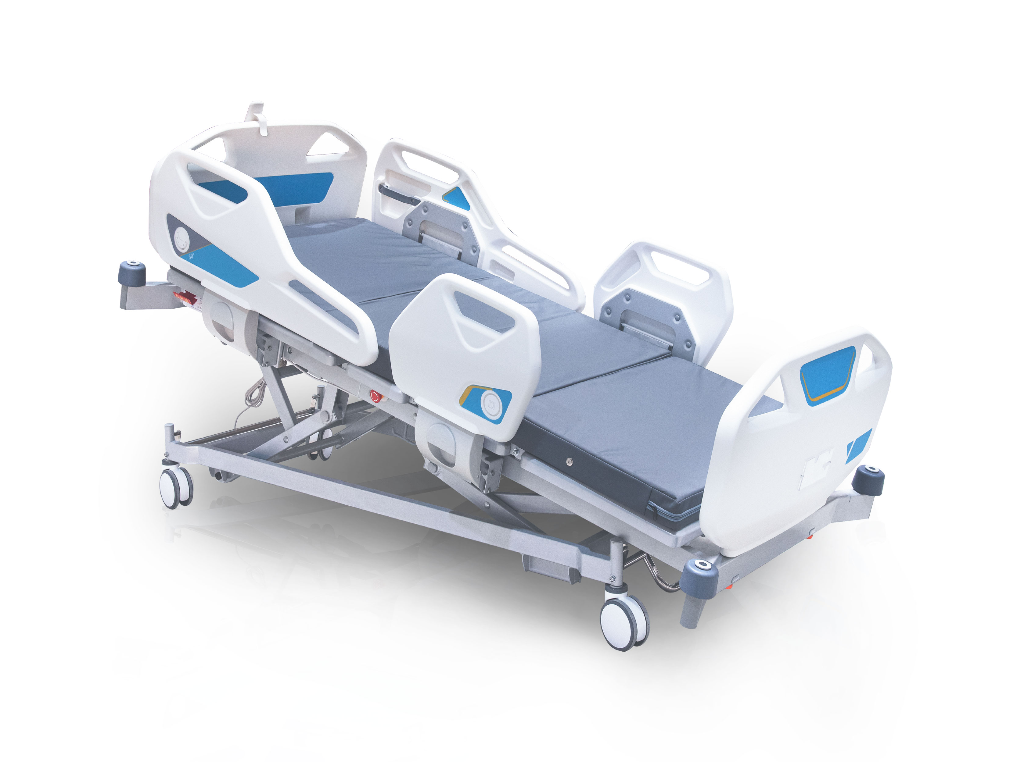 เตียงผู้ป่วยไฟฟ้า 6 ฟังก์ชั่น ซีพีอาร์ รุ่น French Butterfly PRO-6 CPR (Professional Electric Hospital Bed)