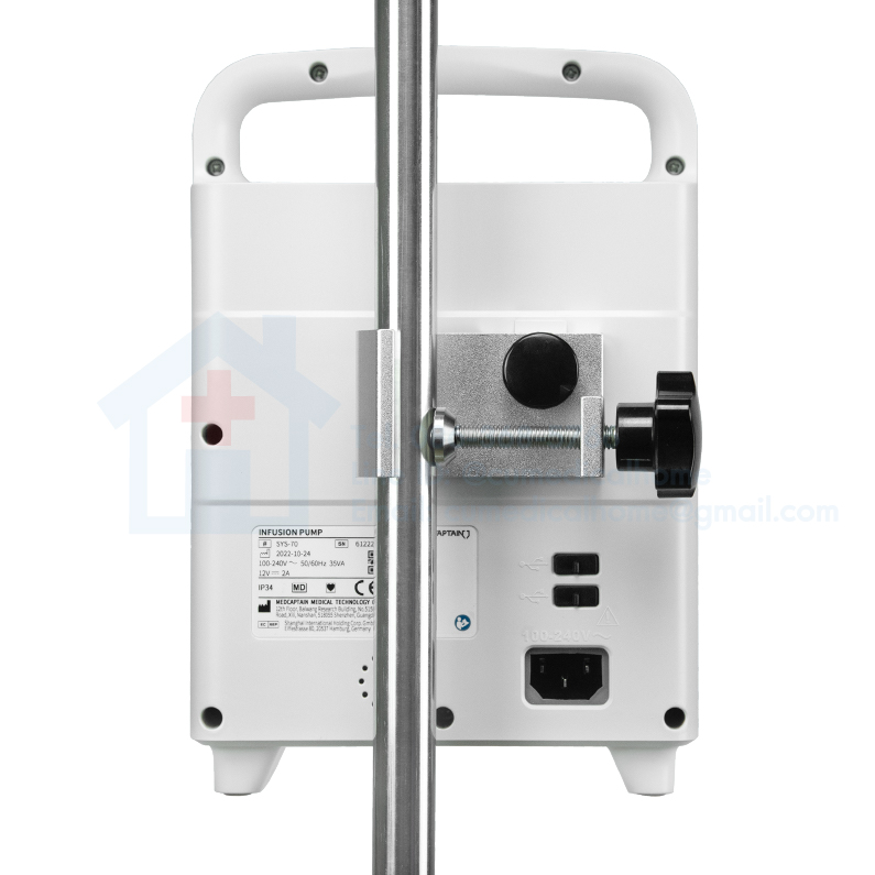 เครื่อง Infusion Pump ยี่ห้อ Medcaptain รุ่น SYS-70 รับประกัน 1 ปี