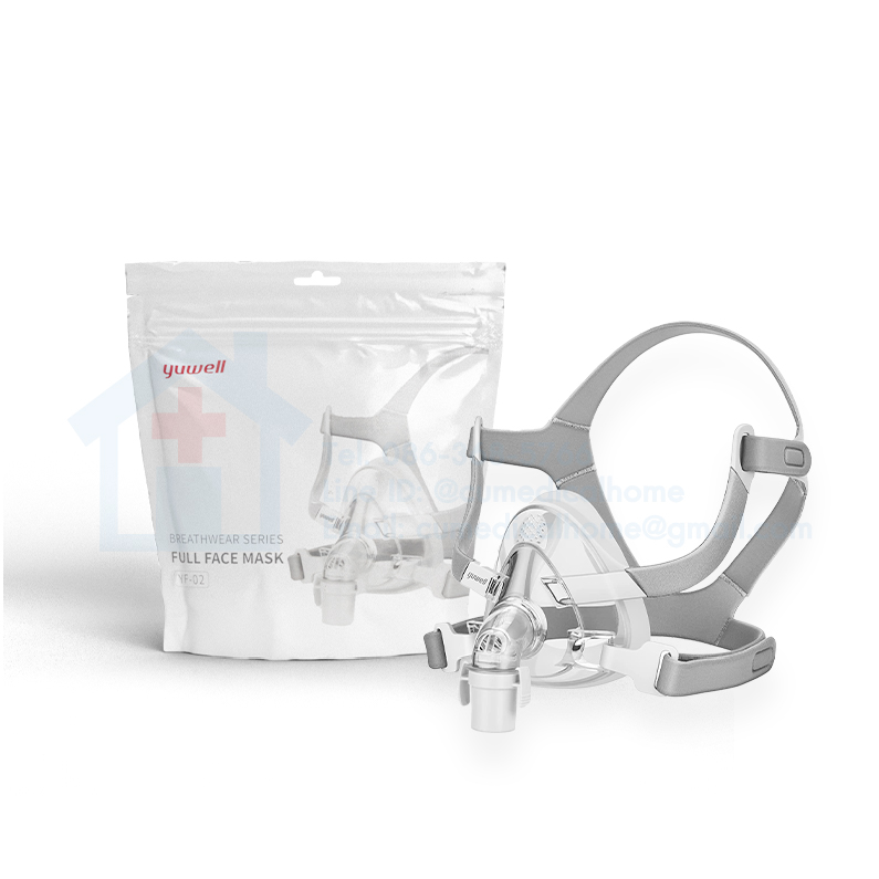 หน้ากากสำหรับเครื่อง CPAP แบบครอบจมูกและปาก FULL FACE MASK (ไม่มีที่คาดหน้าผาก)