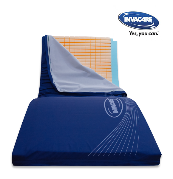 ที่นอนโฟมป้องกันแผลกดทับ ยี่ห้อ INVACARE รุ่น Softform® Premier แบรนด์ประเทศอังกฤษ