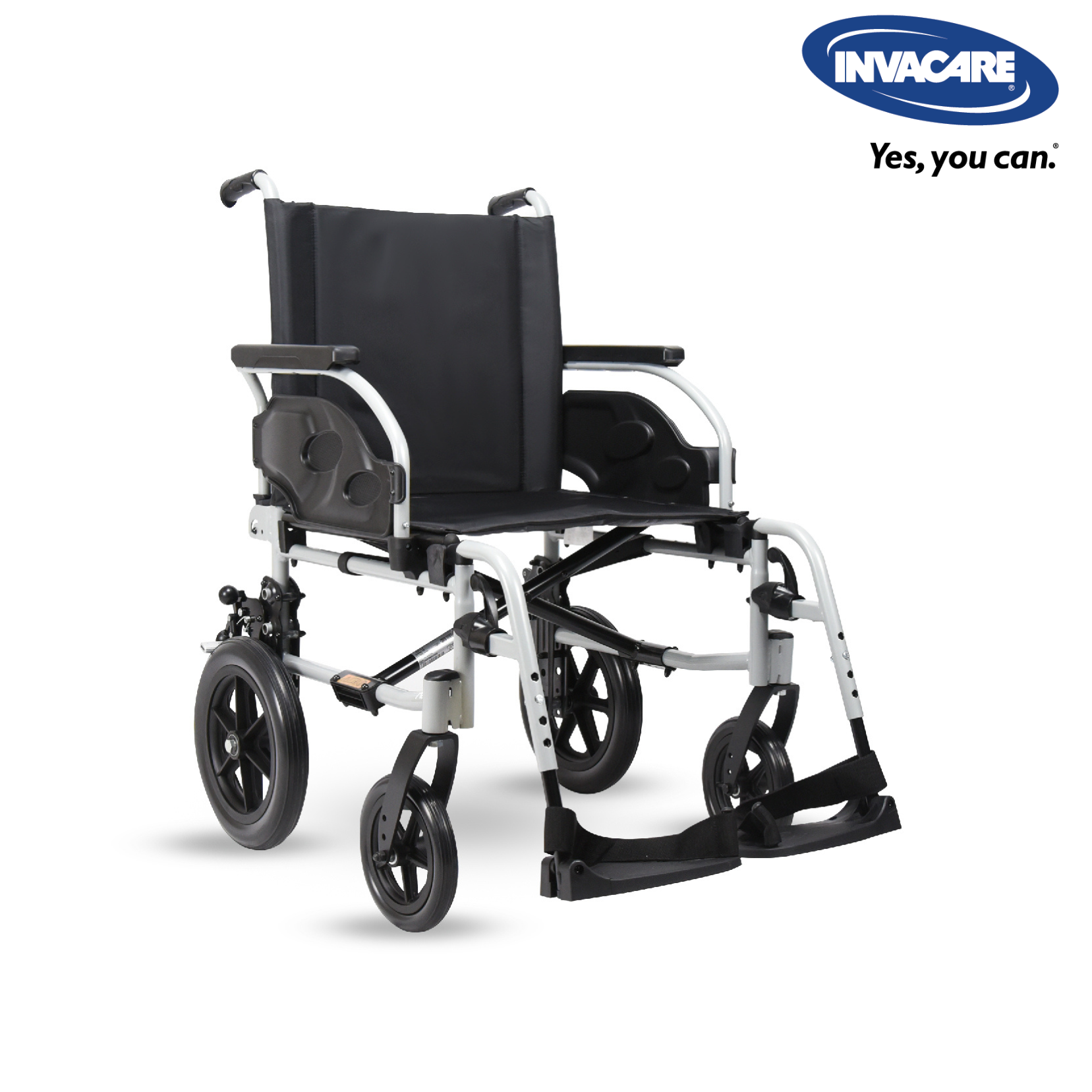 วีลแชร์ผู้สูงอายุ รุ่นเบาะกว้างพิเศษ พับได้ ยี่ห้อ Invacare รุ่น Action 1R (Extra-wide Manual Wheelchair) รับประกัน 2 ปี