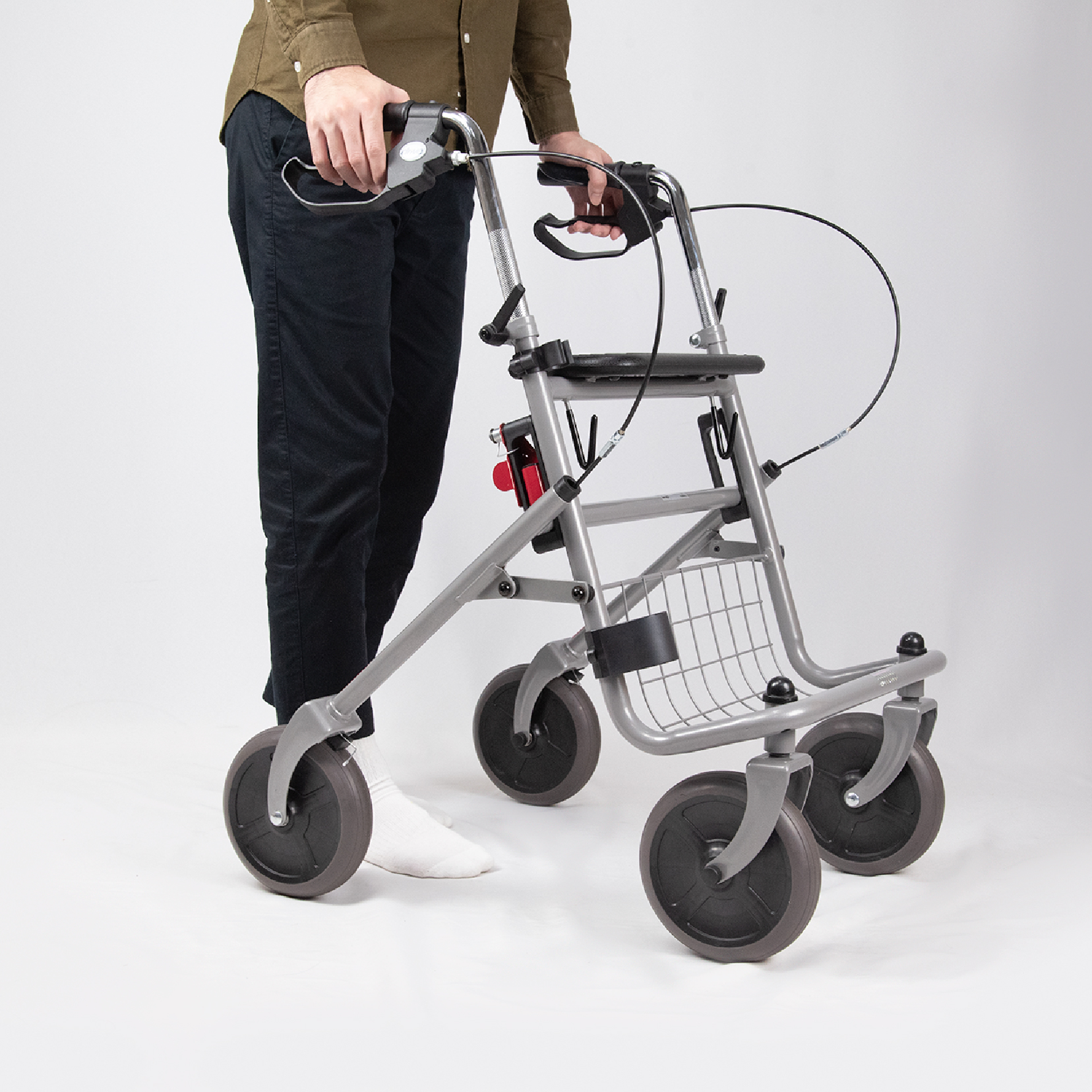 อุปกรณ์ช่วยพยุงเดิน Rollator Cristallo (Made in USA) เกรดพรีเมี่ยมนำเข้าจากอเมริกา