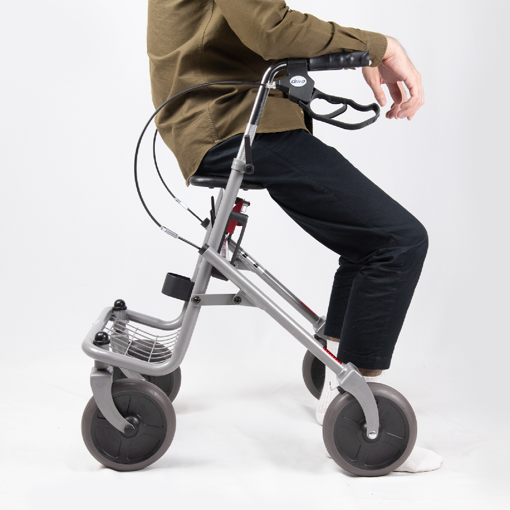 อุปกรณ์ช่วยพยุงเดิน Rollator Cristallo (Made in USA) เกรดพรีเมี่ยมนำเข้าจากอเมริกา