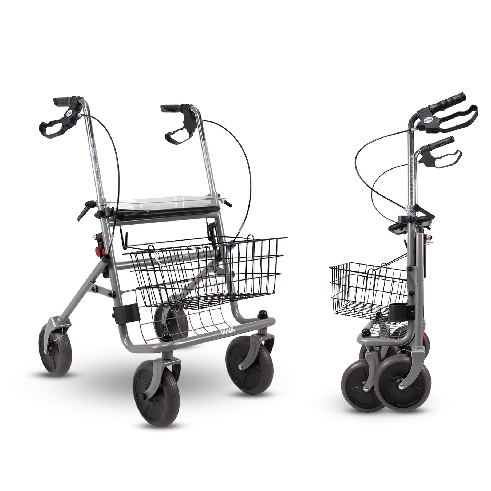 อุปกรณ์ช่วยพยุงเดิน Rollator Cristallo (Made in USA) เกรดพรีเมี่ยมนำเข้าจากอเมริกา