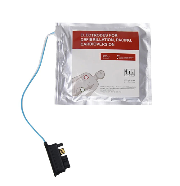 ชุดอะไหล่แผ่นอิเล็กโทรดนำไฟฟ้า (AED Electrode Pad) อะไหล่สำหรับเปลี่ยนใช้กับเครื่องกระตุกหัวใจไฟฟ้า