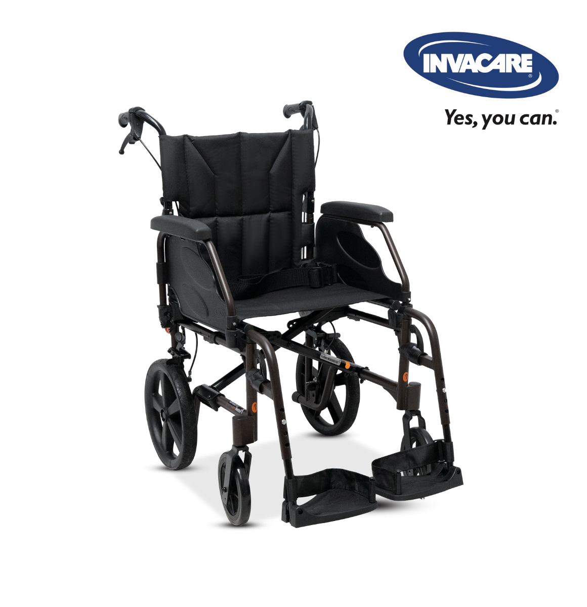 รถเข็นวีลแชร์ รุ่นน้ำหนักเบาพิเศษ 13 กิโลกรัม พับได้ ยี่ห้อ Invacare รุ่น Action 2NG Transit Lite (Manual Wheelchair) รับประกัน 2 ปี