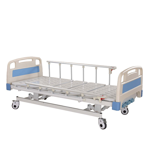 เตียงผู้ป่วย เตียงโรงพยาบาล มือหมุน 3 ฟังก์ชั่น (Manual Hospital Bed)
