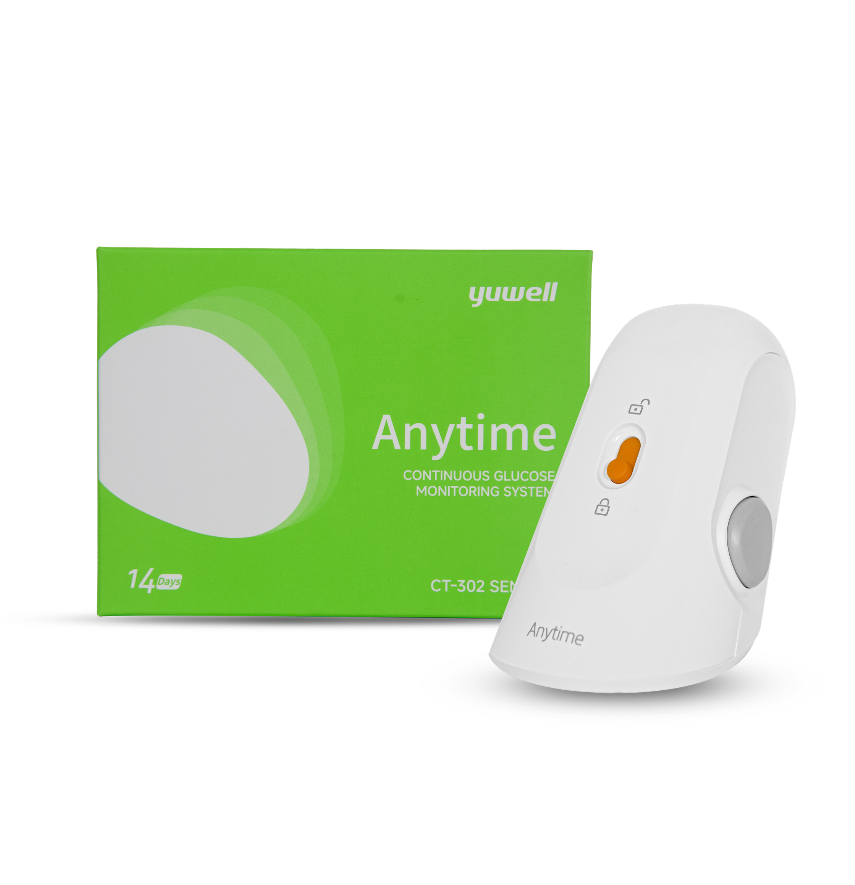 ตัวตรวจวัดค่าน้ำตาลสำหรับระบบ CGMS Yuwell รุ่น CT-3 Applicator Sensor